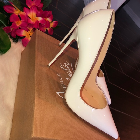 Christian Louboutin Shoes - 🆕 White So Kate Louboutins